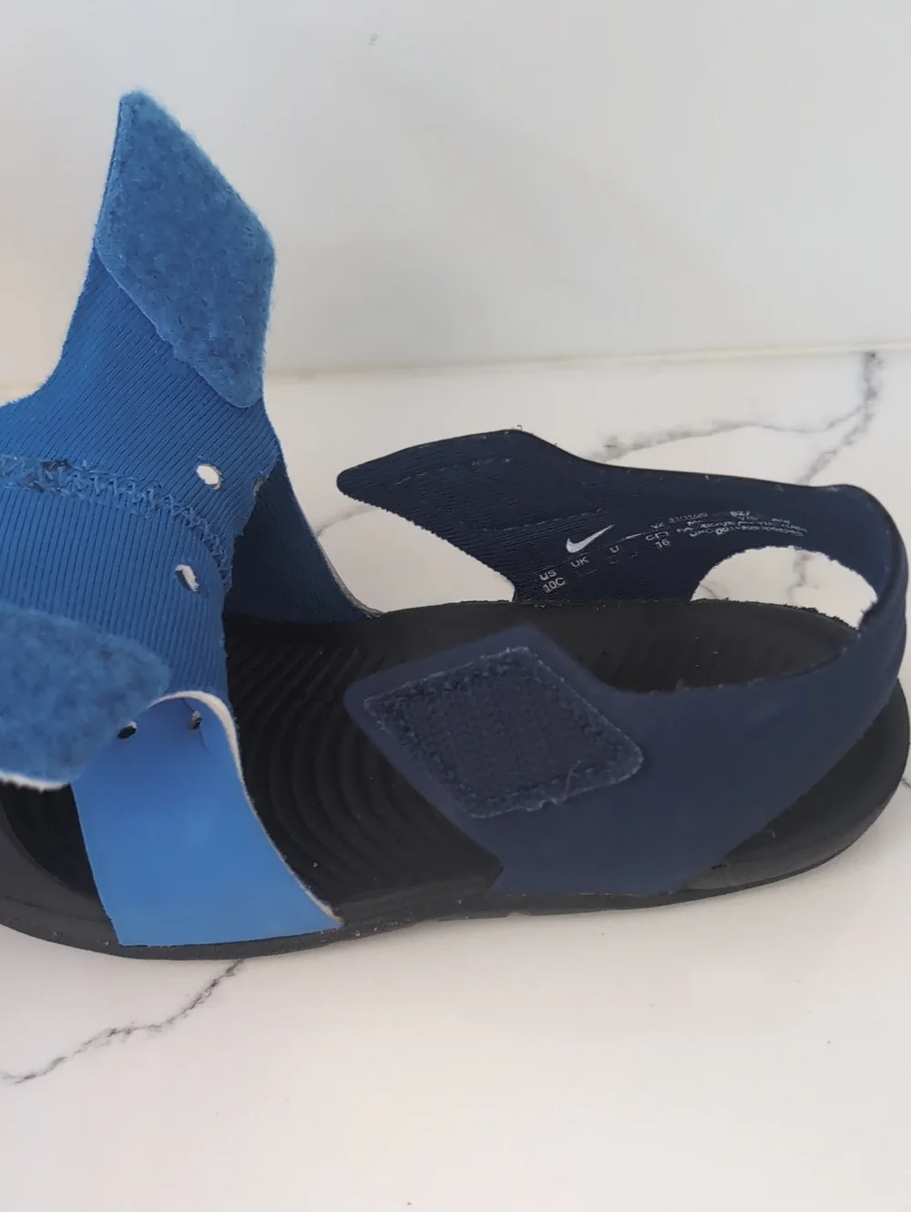 Nike Toddler Water Shoes Sunray Protect 2 Blue Size 10